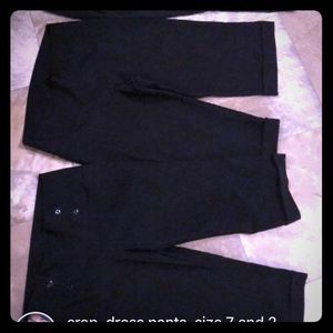 Capri dress pants